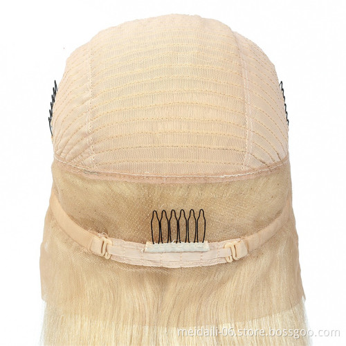 613 Blonde Lace Front Wigs Remy Brazilian 13x4 Straight Lace Front Human Hair Wigs